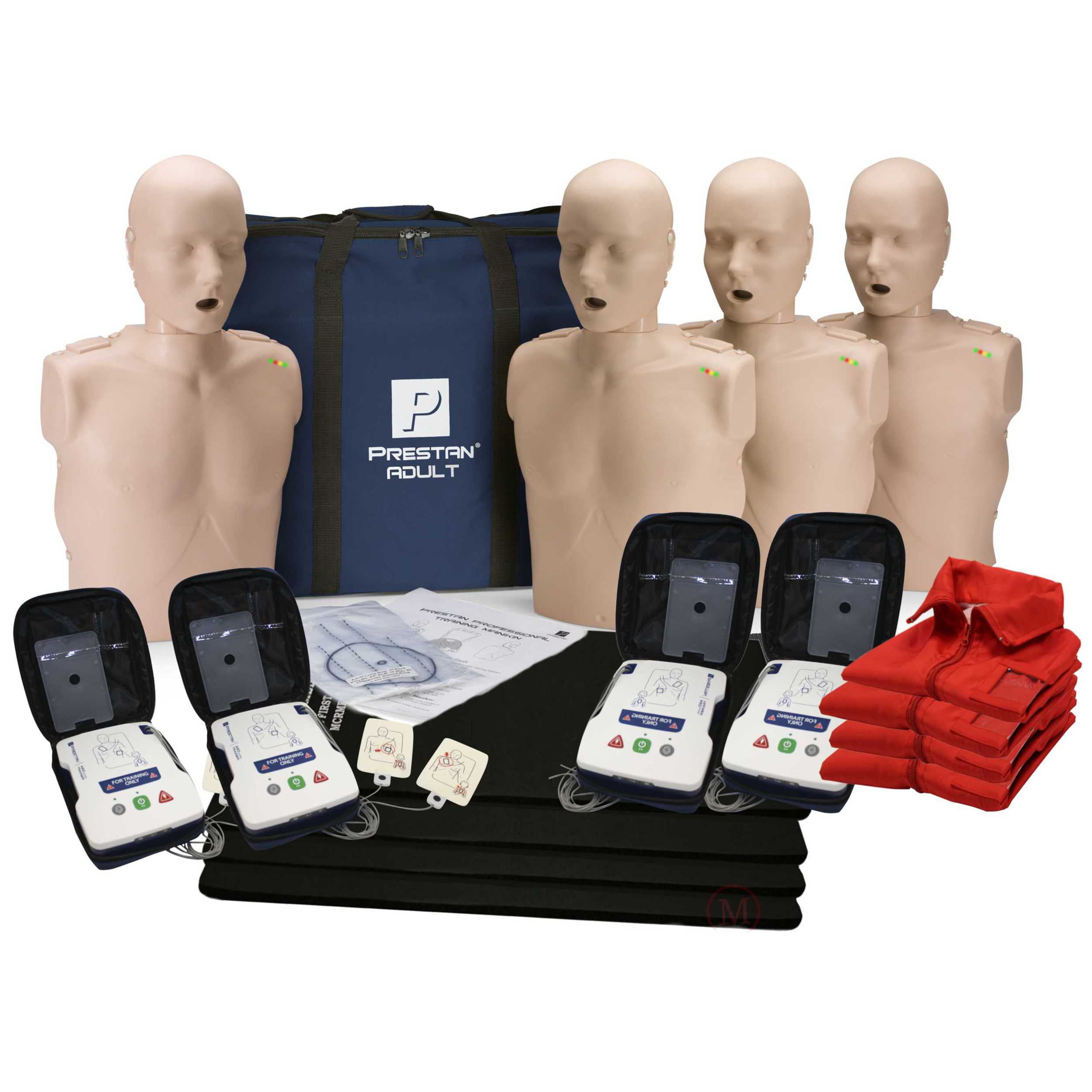 CPR Manikin Kit With AED Trainers